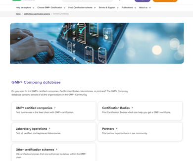 De nieuwe GMP+ Company database is nu live